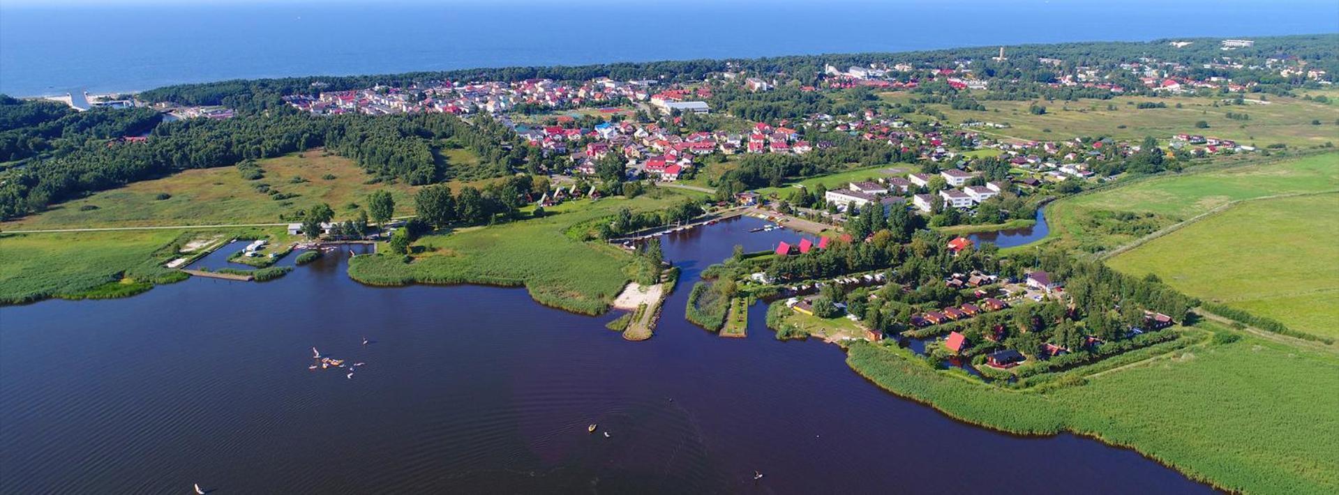 Stanica Wodna Hotell Dźwirzyno Exteriör bild